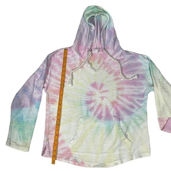 DREAMSICLE soft tie-Dye hooded large sweatshirt - Picture 12 of 15